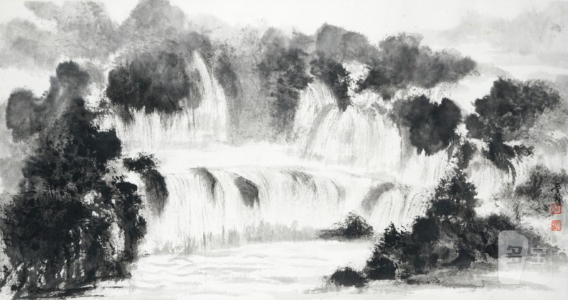    陳珍 山水